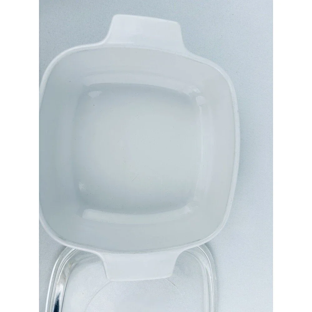 Corning Ware Spice O'‎ Life L'Echalote 1 Quart Dish Lid Rare Stamp